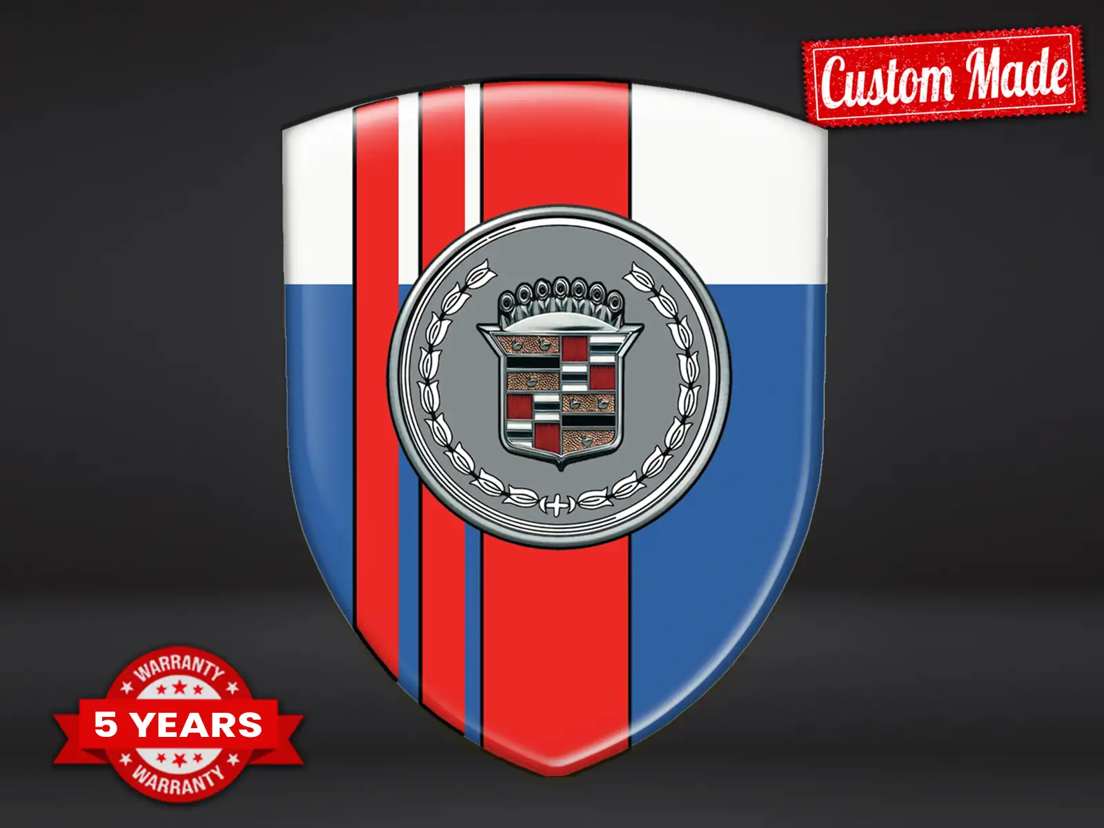 Cadillac Heckscheibensticker Robust Universal Hochwertig
